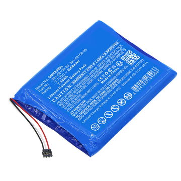 Batterie 361-00109-00, 361-00109-05 2000mAh pour navigateur GPS   -