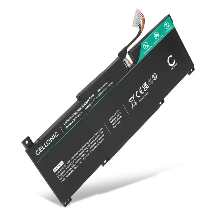 MSI BTY-M491 Akku 4500mAh Ersatzakku Batterie von Cellonic