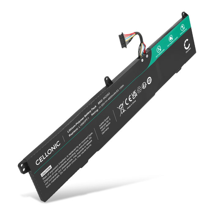 Lenovo L18M3PF1 Akku 4600mAh Ersatzakku Batterie von Cellonic