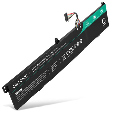Batteria per Lenovo Ideapad L340 Gaming, L340-15IRH L18M3PF1 (4750mAh, 11.55V) di CELLONIC