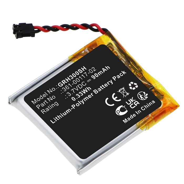 Garmin Forerunner 30 Akku 90mAh Ersatzakku Batterie von Cellonic