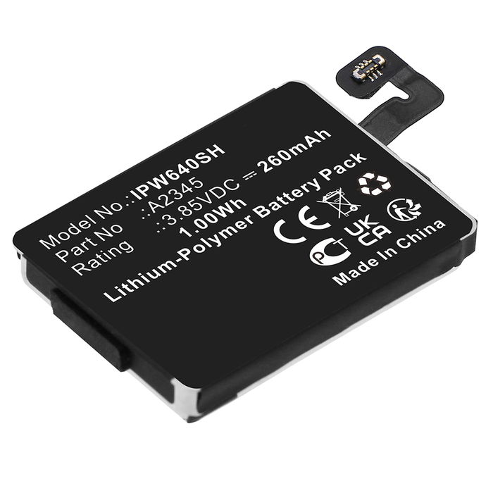 Apple Watch 6 - 40mm Akku 260mAh Ersatzakku Batterie von Cellonic