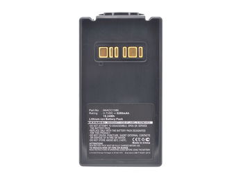 Batterie pour Datalogic Falcon X3, X4, 94ACC1386, BT-26 5200mAh 3.7V de CELLONIC