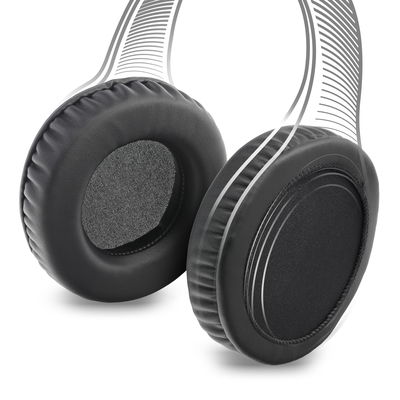 Coussinets de remplacement pour casque audio de 105x105x60mm, mousse haut de gamme de rechange pour headset, pour réparer facilement un casque filaire et sans fil
