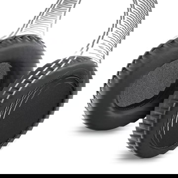 Kit di 2 cuscinetti di ricambio per cuffie Universal Headset Ohrpolster 105mm paraorecchie, earpads, sostituzione spugnette con comoda imbottitura -Dimensione: 105 mm