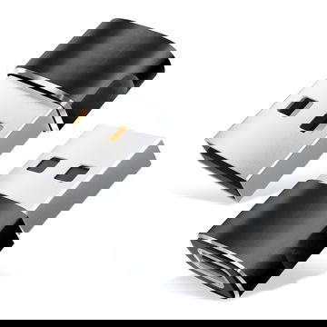 CELLONIC " Adattatori USC-C femmina su USB maschio connettore, colore nero, ricarica & trasferisci dati velocemente da e per telefoni cellulari smartphone tablet e laptop