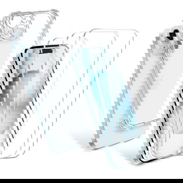 CELLONIC iPhone 15 Case & 3x Screen Protector Set - 6.1" Clear Phone Back Cover & Protective Display Guard 0.33mm Ultra Thin 9H Tempered Glass