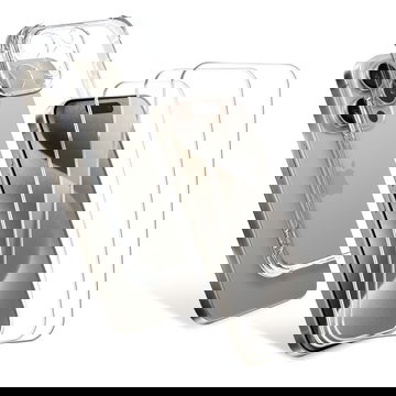 1x Guscio protettivo, cover CELLONIC per Apple iPhone 15 pro & 3x vetri di protezione screen protector (2.5D 9H 0,33mm Full Glue)