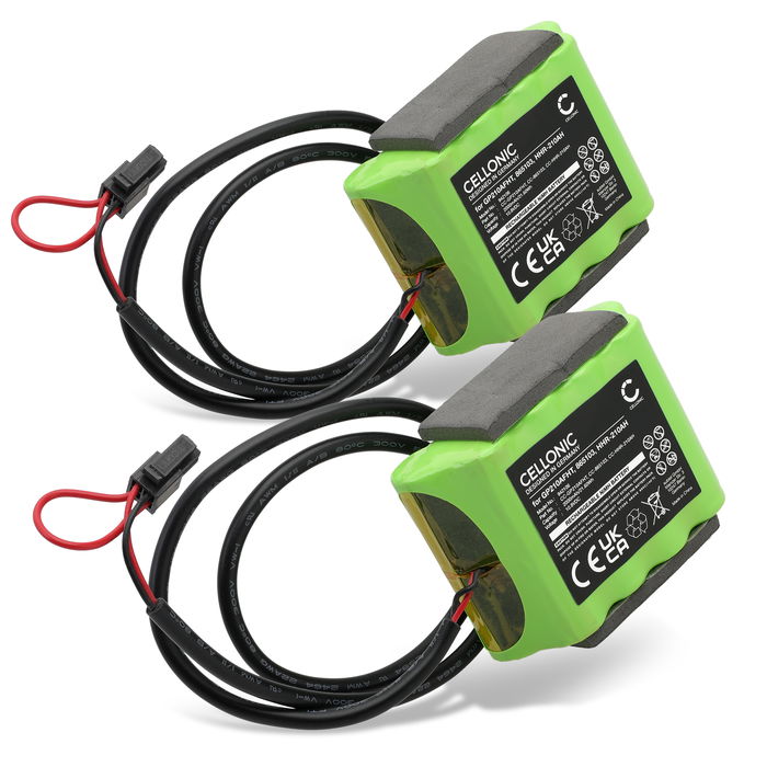 2x Batteria Velux Integra Solar, marcata Cellonic, 2000mAh