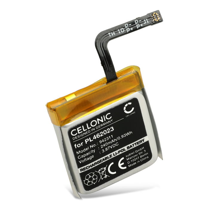 Amazfit GTS 3 Batteria marcata Cellonic, 240mAh di capacità