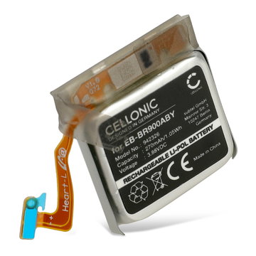 Akku für Samsung Galaxy Watch 5 - 40mm (SM-R900, SM-R905) - EB-BR900ABY (270mAh ) Ersatzakku