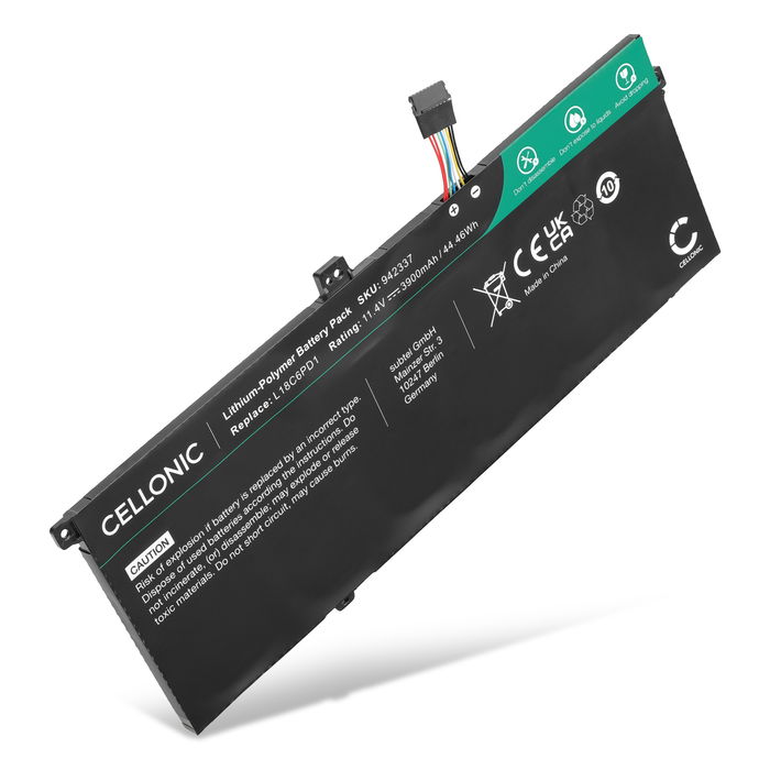 Batteria per portatile Lenovo ThinkPad T14s, X390, X13 Gen 1,Gen 2, Gen 3, Gen 4, X395, TP00106A, L18M6PD2 ricambio per laptop 3900mAh 11.4V 