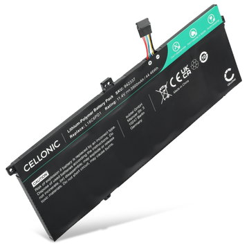 Batterie pour Lenovo ThinkPad T14s, X390, X13 Gen 1,Gen 2, Gen 3, Gen 4, X395, TP00106A, L18M6PD2 11.4V 3900mAh de CELLONIC