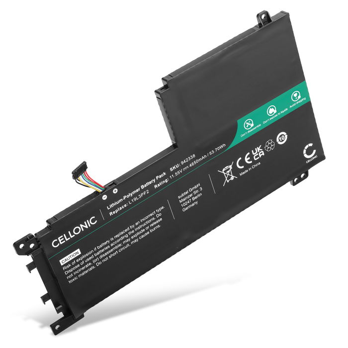 Lenovo Ideapad 5 15ARE05 Batterie 4650mAh de Cellonic