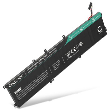 Akku für Dell XPS 15 9570, 7590, 9560, Precision 5530, 5540, 5520, 5510, Dell 6GTPY, GPM03, H5H20 Laptop - 8000mAh 11.4V 