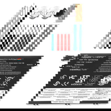 Batterie pour Lenovo Thinkpad E480, E485, E490, E580, E585, E590, E595, R480, R580 11.4V 4100mAh + kit d'outils de subtel