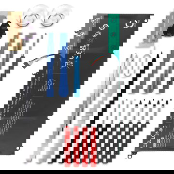 Batteria per portatile Dell XPS 13 9350, XPS 13 9343, XPS 13D-9343 + Werkzeug-Set ricambio per laptop 6100mAh 7.6V + Set di strumento