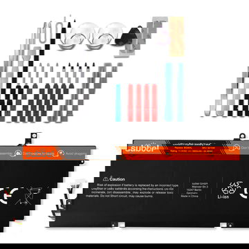 Batterie pour HP Elitebook 1040 G3 + Werkzeug-Set 11.4V 3400mAh + kit d'outils de subtel