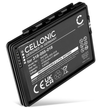 Batteria per Honeywell CT60, CT50, Honeywell Dolphin CT60, Honeywell CT60XP 4700mAh 3.8v CELLONIC