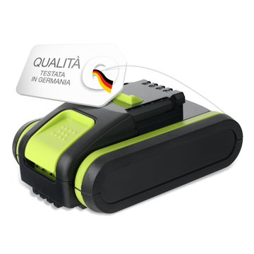 Batteria per AL-KO 113559, Easyflex B50, B50, Easy Flex 34.8 Li 2000mAh 20v Li Ion marca CELLONIC