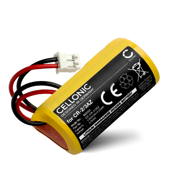 Batterie pour Verisure Brandvarnare, Camera Detector, Night Control, Roykvarsler, Sirene, Voice 1350mAh de CELLONIC
