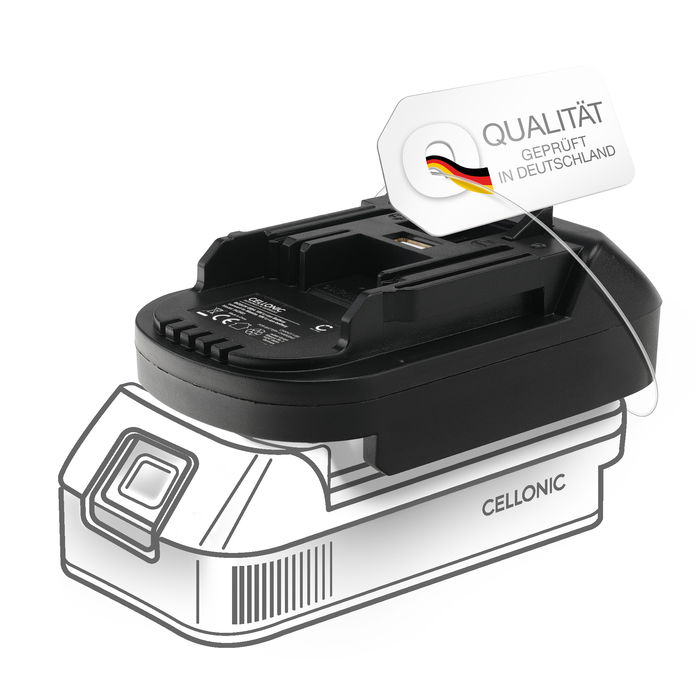 Bosch 18V GBA auf Bosch BAT622 Akku Adapter from Cellonic