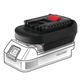1x Adaptateur de batterie DeWalt 18V-20V ou Milwaukee 18V vers Bosch 18V