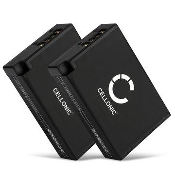 2x Batteria per Canon EOS 750D EOS 760D EOS 770D EOS 800D EOS Kiss X8i EOS M3 EOS M5 EOS M6 EOS Rebel T6i EOS Rebel T6s 950mAh , marca CELLONIC, ricambi di lunga durata per macchine fotografiche e videocamere