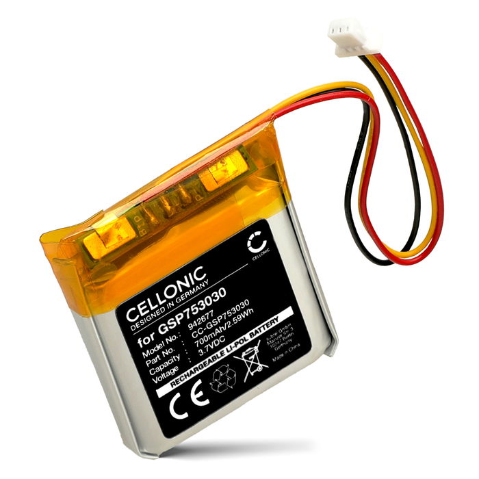 Akku für JBL Tune 750 GSP753030 (700mAh, 3.7V) von CELLONIC