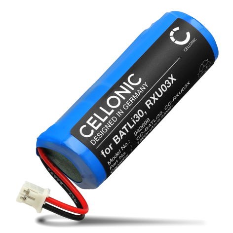 Batteria per DAITEM SH195AX; SH502AX; SH503AX; SH196AX; SH501AX BATLi30, RXU03X (1500mAh, 3.7V) di CELLONIC