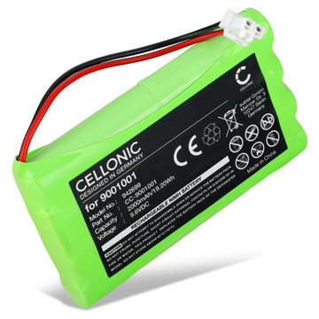 Batterie pour Bosch Somfy Axovia 220B, Dexxo Optimo, Elixo Optimo 24V RTS, Ixengo S, Elixo 500 3S, Dexxo Compact 2000mAh de CELLONIC