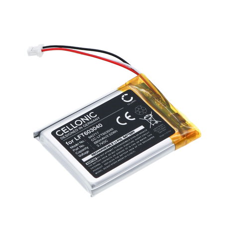 Batterie pour Casques et Écouteurs Philips TAPH805 LFT603040 (680mAh, 3.7V) de CELLONIC