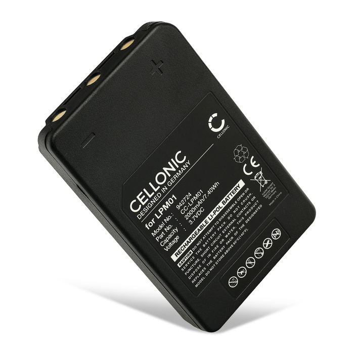 Batterie pour Autec LK NEO, R0BATT00E13A0 2000mAh de CELLONIC