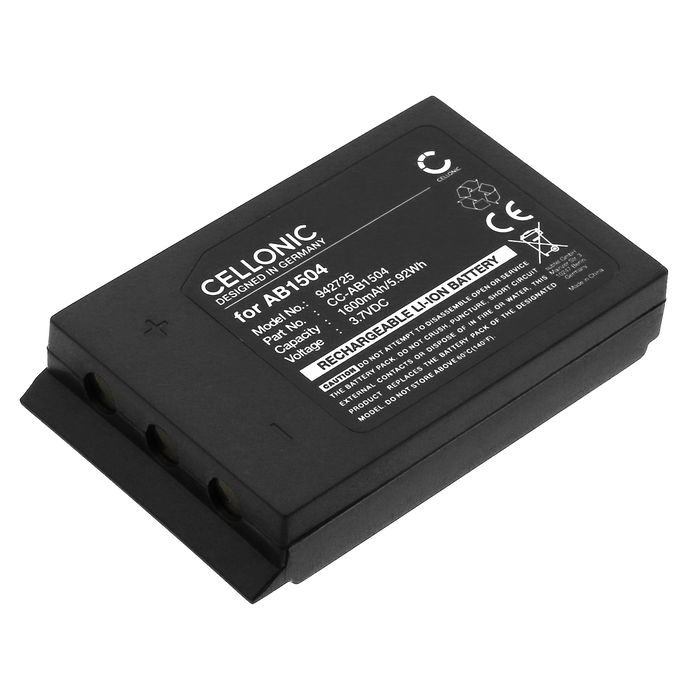 CELLONIC Batteria 933719-000 compatibile con Akerstroems M 8B, M-10B, M12-B, Era 100J Transmitters, Remotus ERA 8B, Mercury 10b 1600mAh Ricambi per controller, telecomandi, radiocomandi