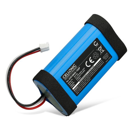 Batterie pour Enceintes Philips BT6000 ICR18650-1S2P (5200mAh, 3.7V) de CELLONIC