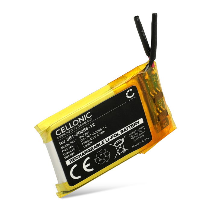 Garmin Fenix 6S Pro Batterie 3.8V 170mAh de Cellonic