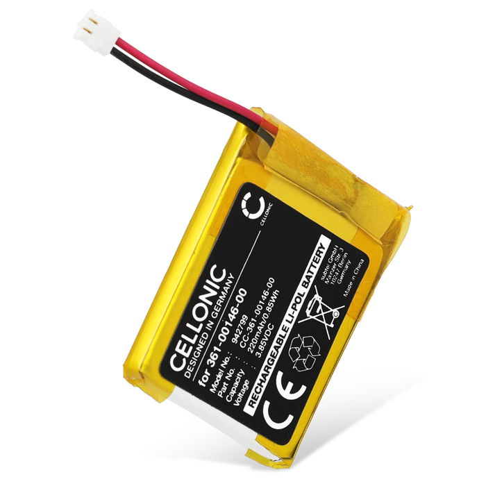 Garmin 361-00146-00 Akku 220mAh Ersatzakku Batterie von Cellonic