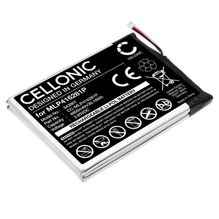 Batterie pour EZVIZ DP1S 6800mAh de CELLONIC