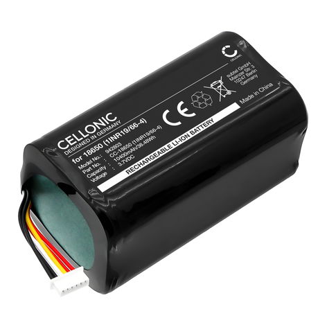 Batteria per Eufy eufyCam 2 Pro 18650 (1INR19/66-4) (10400mAh, 3.7V) di CELLONIC