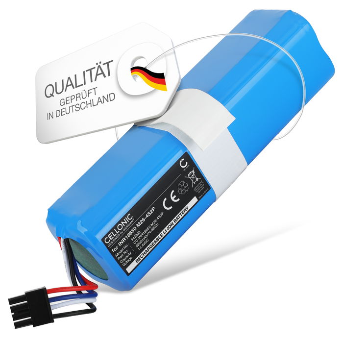 360 INR18650 M26-4S2P Akku 5200mAh von Cellonic