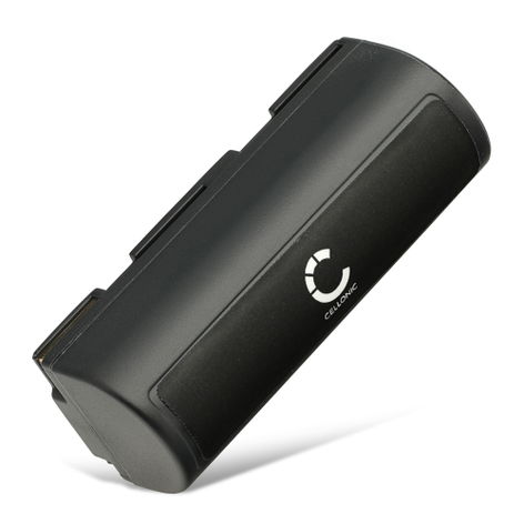 Batteria per Fuji FinePix 1700Z, 4800, 4900, 4900 Zoom, 6800 NP-80 (2400mAh, 3.7V) di CELLONIC