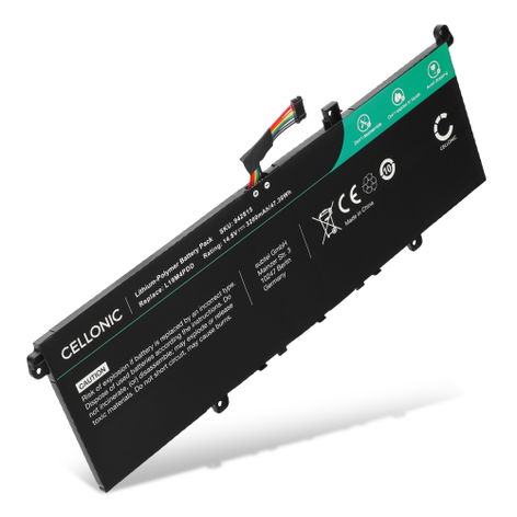 Battery for Lenovo ThinkBook 13s G2 ITL, 14s G2 ITL, 13s ITL 5B10Z37621 (3200mAh, 14.8V) from CELLONIC