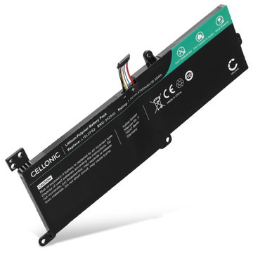 Batterie pour Lenovo V320-17IKBR, IdeaPad 3 14ADA05, 14IGL05, 130-15IKB, 320-14AST, 130-15AST, 130-14AST, Lenovo L16M2PB2, L16M2PB1 7.7V 4750mAh de CELLONIC
