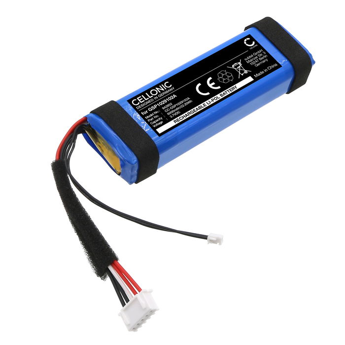 Battery for JBL Charge Essential 1 (GG0942-IL0509665, GG0985-KN0332693) 6000mAh from CELLONIC