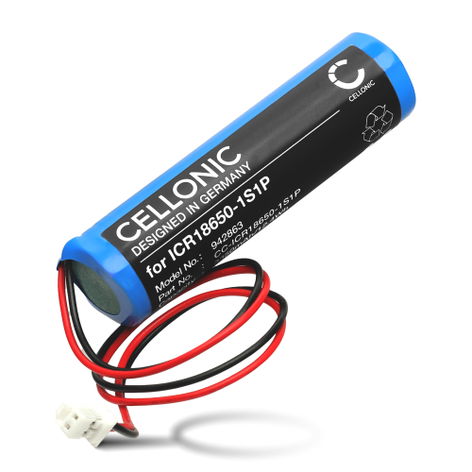 Batteria per Internorm I-TEC Smart Window 32482 ICR18650-1S1P (3350mAh, 3.7V) di CELLONIC
