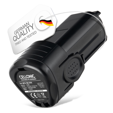 Battery for Black & Decker EGBL108, LB12, BL1310, BL1510, GKC108, BDCDMT112, EGBL108KB 12V  Li Ion 2000mAh from CELLONIC