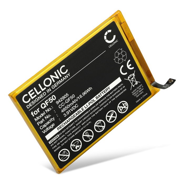 Motorola Moto G34 Batteria 4850mAh marcata Cellonic