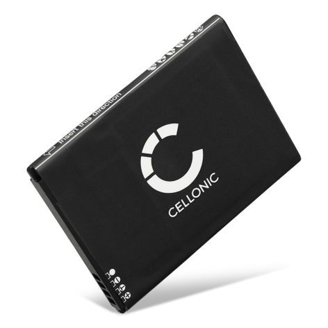 Batterie pour téléphones portables ZTE GRAND MAX; Blade L130 Li3816T43p4h604550 (1450mAh, 3.7V) de CELLONIC