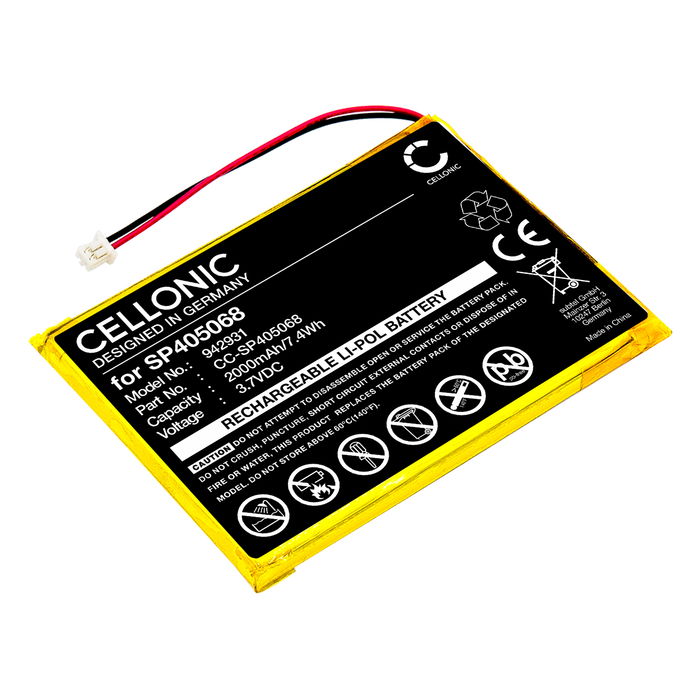 Battery for Kompatibel mit Luvion Prestige Touch, Supreme Connect - SP405068 2000mAh from CELLONIC