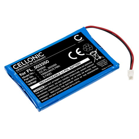 Batterie pour Manettes et Consoles Anbernic RG Nano PT822048 (1000mAh, 3.7V) de CELLONIC